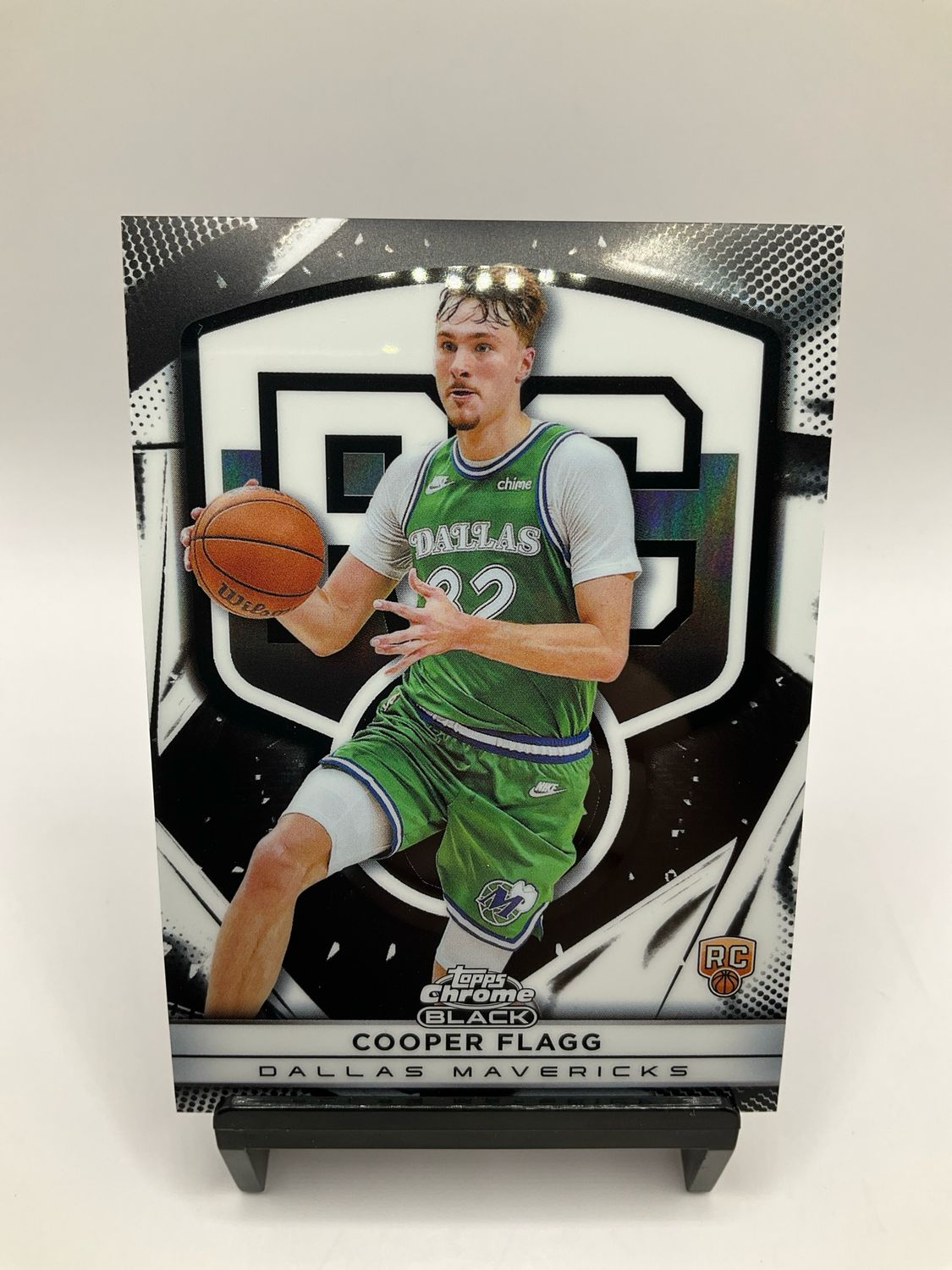 2025 TOPPS CHROME BLACK COOPER FLAGG VARIATION NO. 101