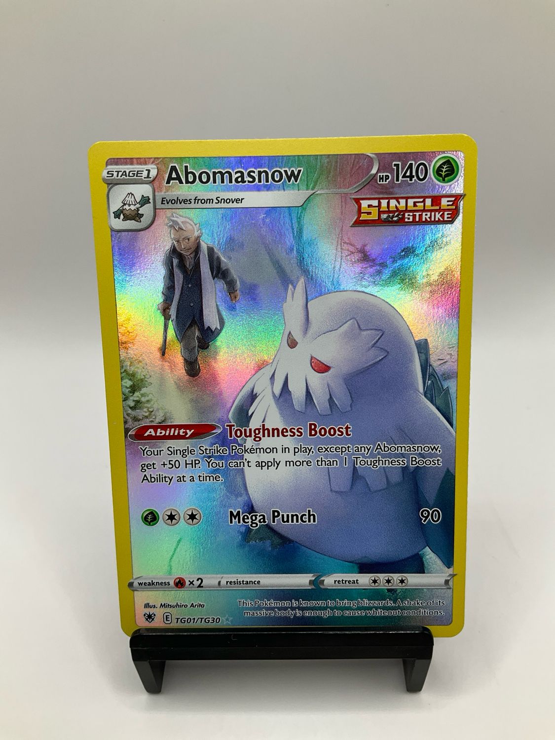 2022 POKEMON ABOMASNOW TG01/TG30