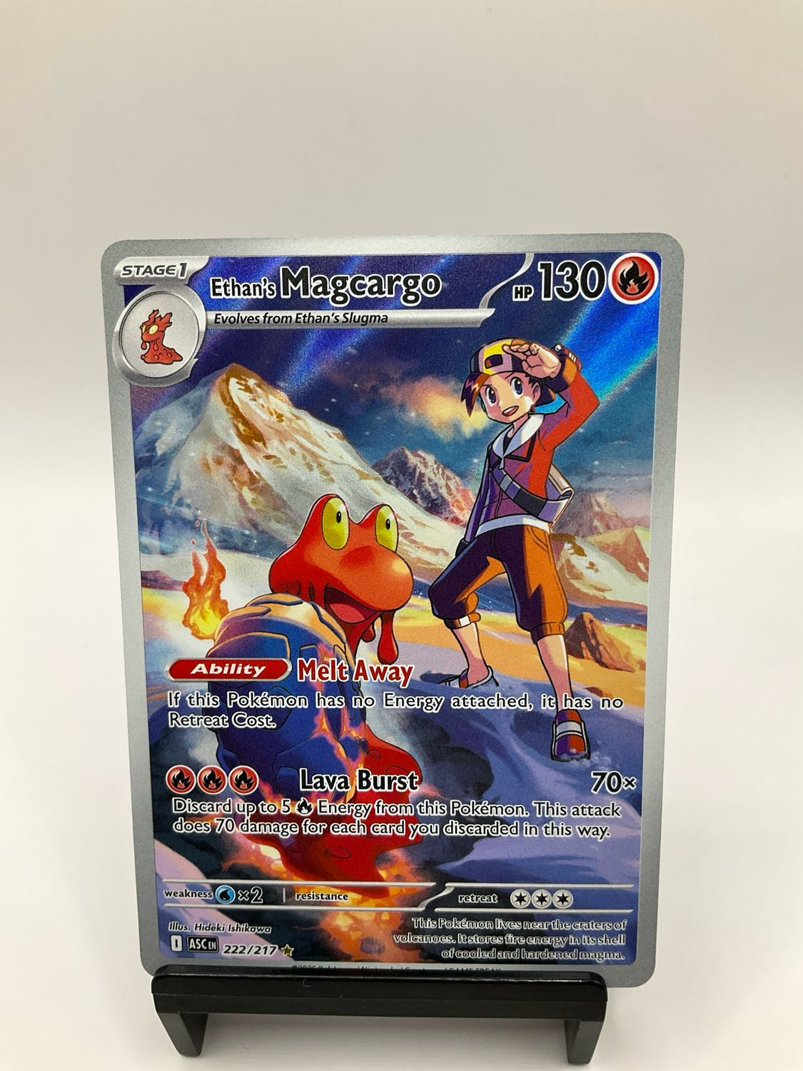 2026 POKEMON ETHAN'S MAGCARGO 222/217