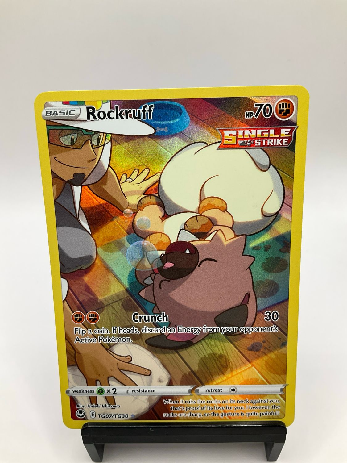 2022 POKEMON ROCKRUFF TG07/TG30