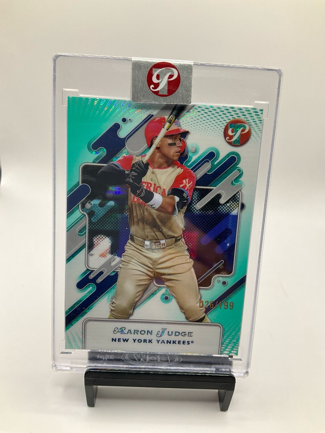 2025 TOPPS PRISTINE AARON JUDGE TEAL 26/199