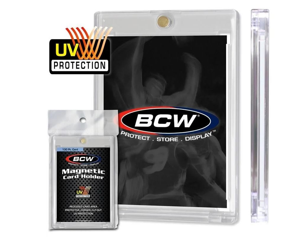 BCW ONE-TOUCH HOLDER 130PT