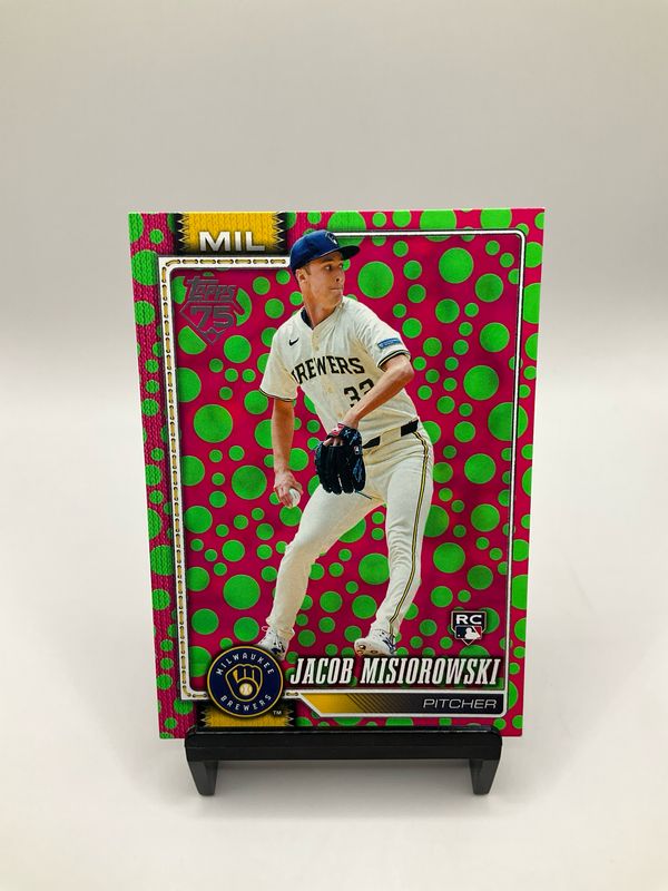 2026 TOPPS SERIES 1 JACOB MISIOROWSKI POLKA DOT