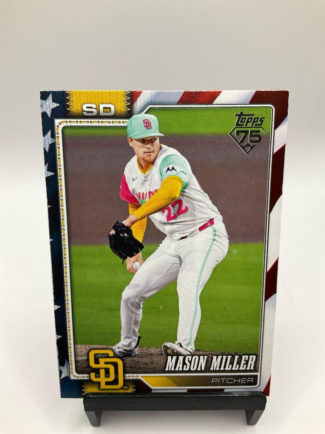 2026 TOPPS SERIES 1 MASON MILLER INDEPENDENCE DAY 55/76