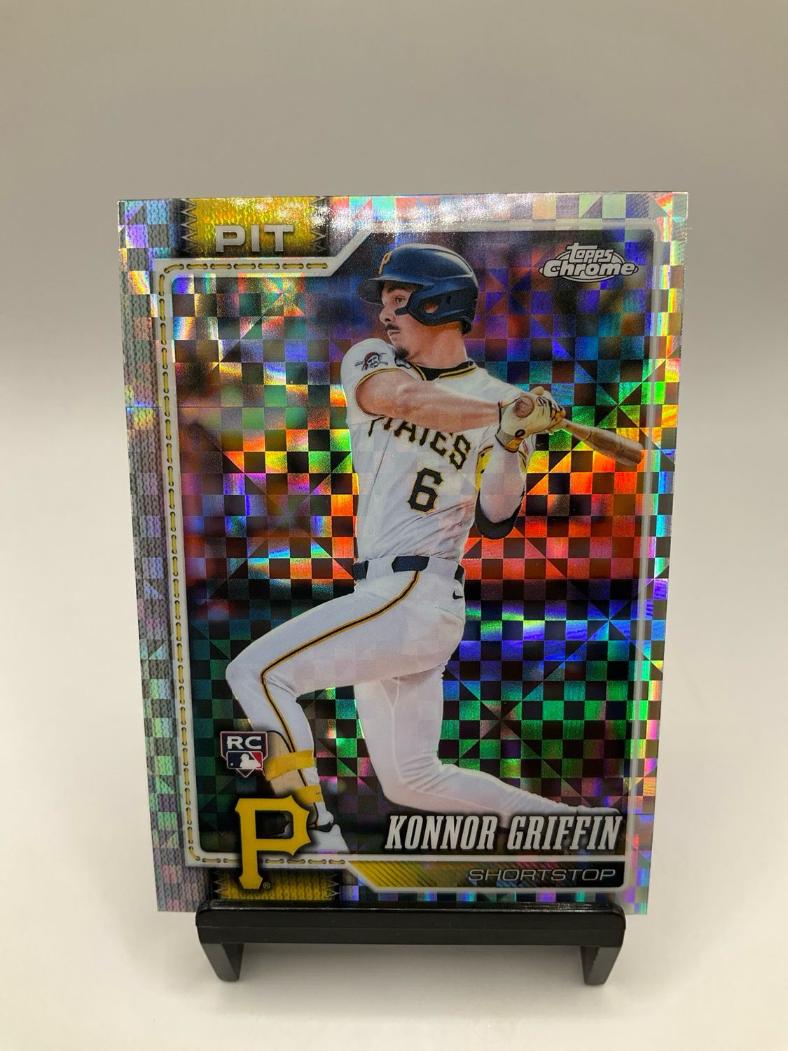 2026 Topps Chrome Konnor Griffin RC Rookie Base X Fractor #74