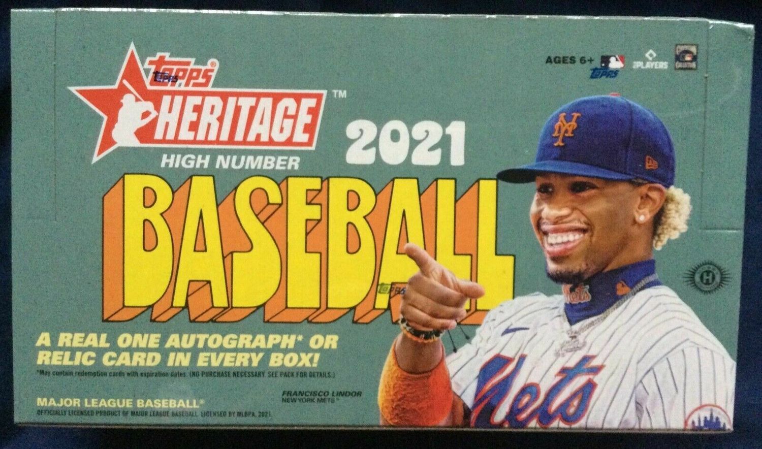 2021 Topps Heritage Baseball High Number Hobby
