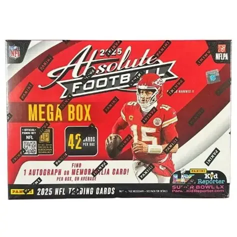 2025 PANINI ABSOLUTE FOOTBALL HOBBY MEGA