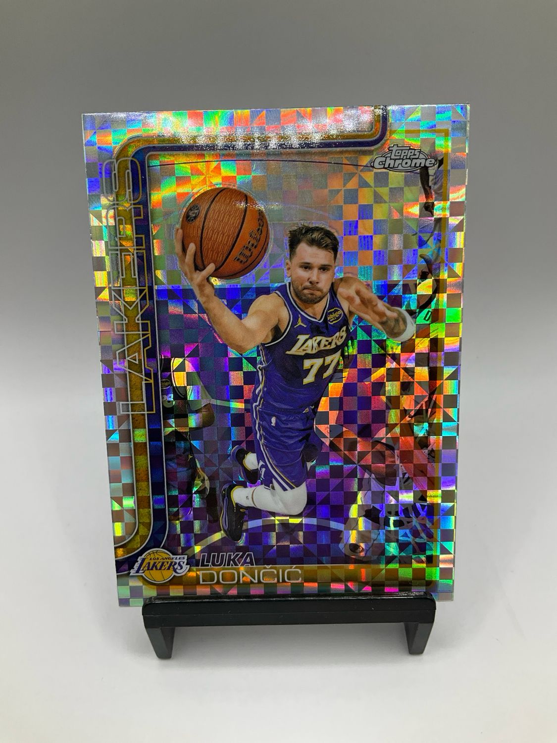 2026 TOPPS CHROME LUKA DONCIC X FRACTOR NO.2