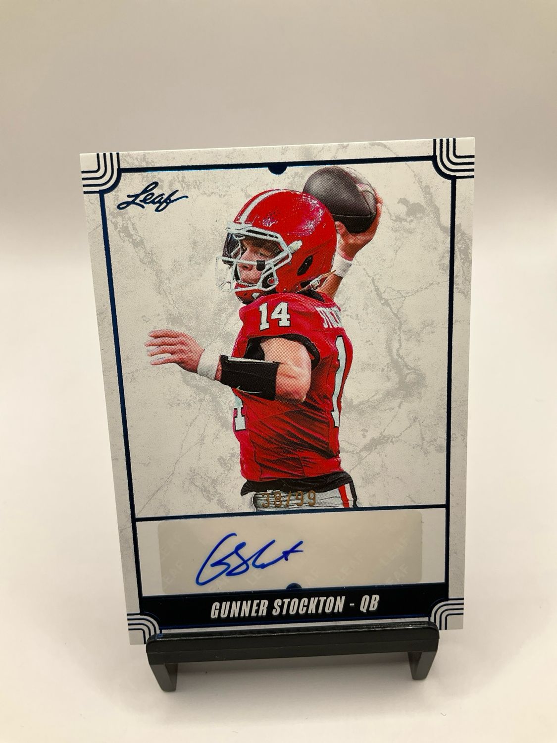 2026 LEAF GUNNER STOCKTON AUTO /99 BA-GS2