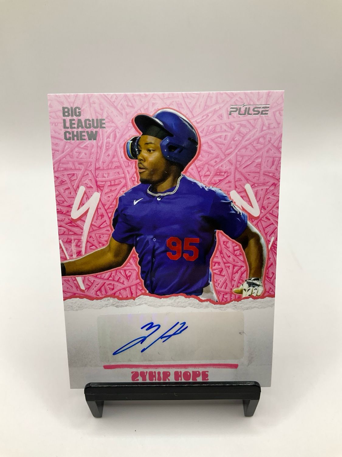 2026 PULSE BIG LEAGUE CHEW ZYHIR HOPE AUTO /49 NO. SS-ZH