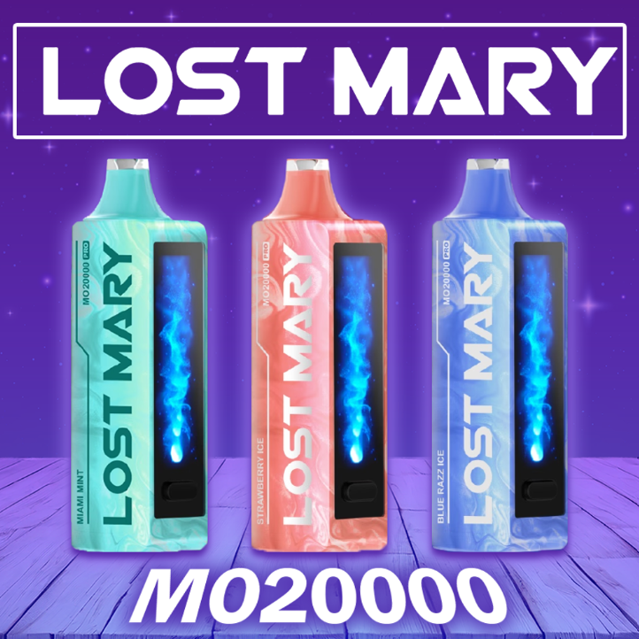 LOST MARY 20000 SOUR APPLE ICE