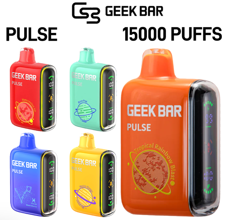 GEEK BAR 15000 SOUR APPLE B-BURST