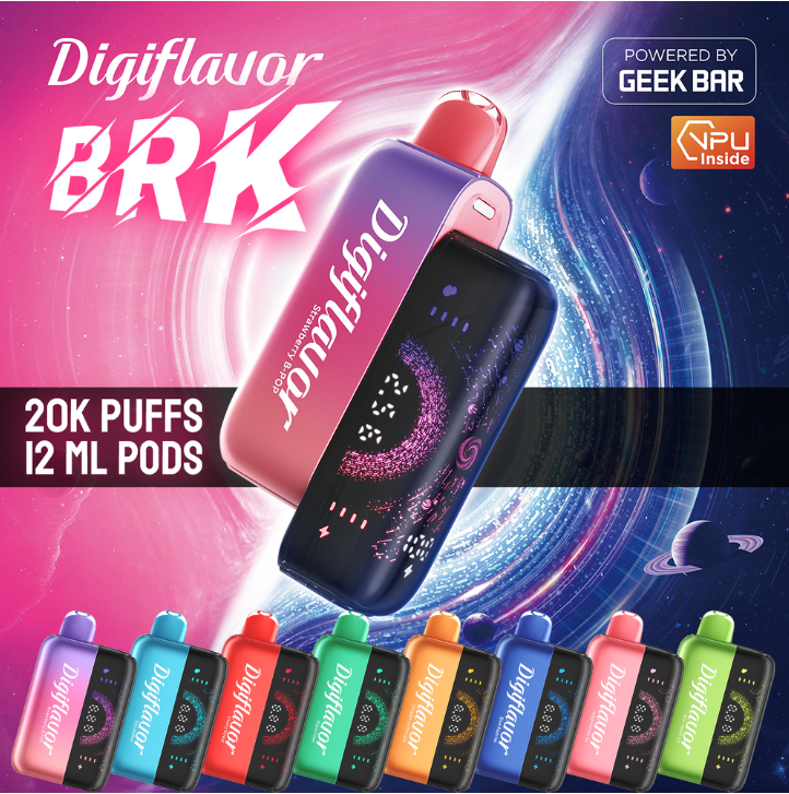 GEEK BAR DIGIFLAVOR 20000 CHERRY STRAZZ