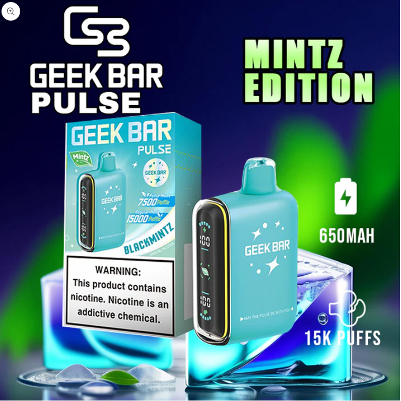 GEEK BAR 15000 BLACKMINTZ