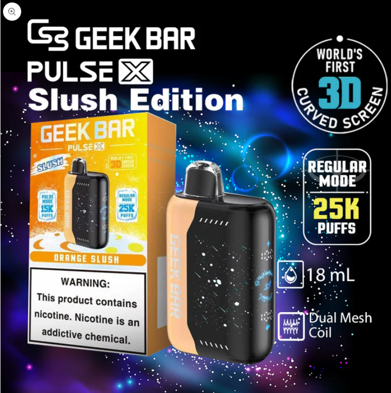 GEEK BAR 25000 ORANGE SLUSH