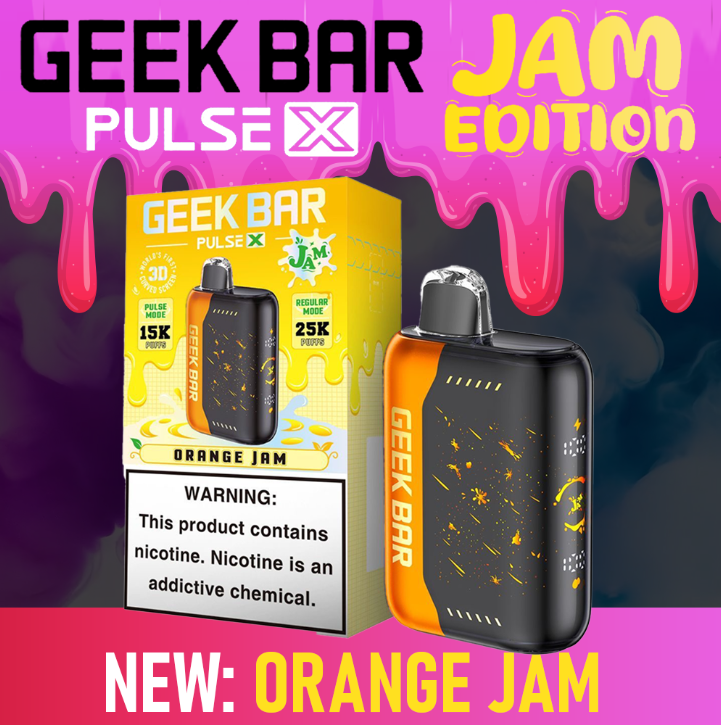 GEEK BAR 25000 ORANGE JAM