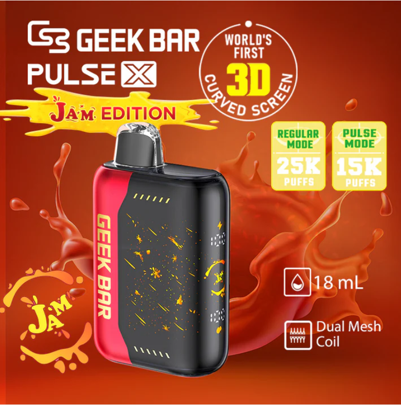 GEEK BAR 25000 STRAWBERRY JAM