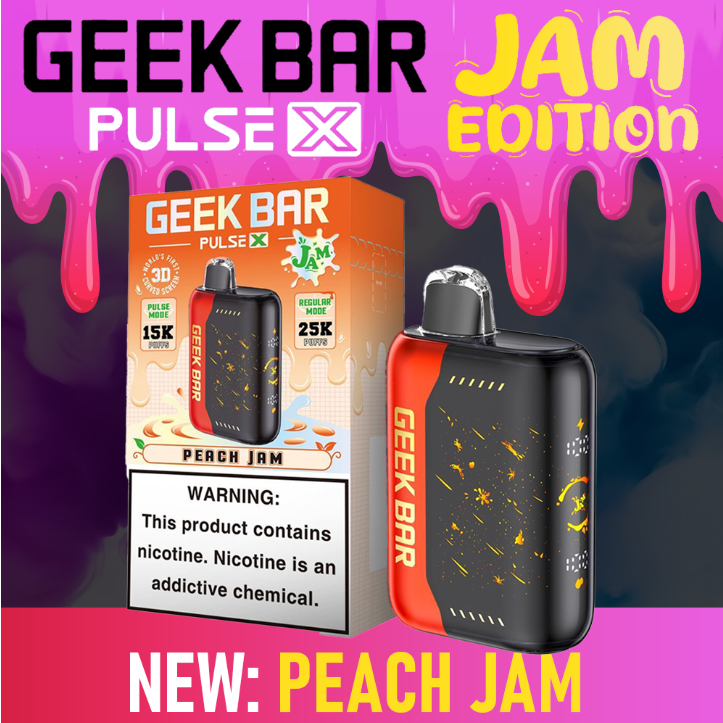 GEEK BAR 25000 PEACH JAM