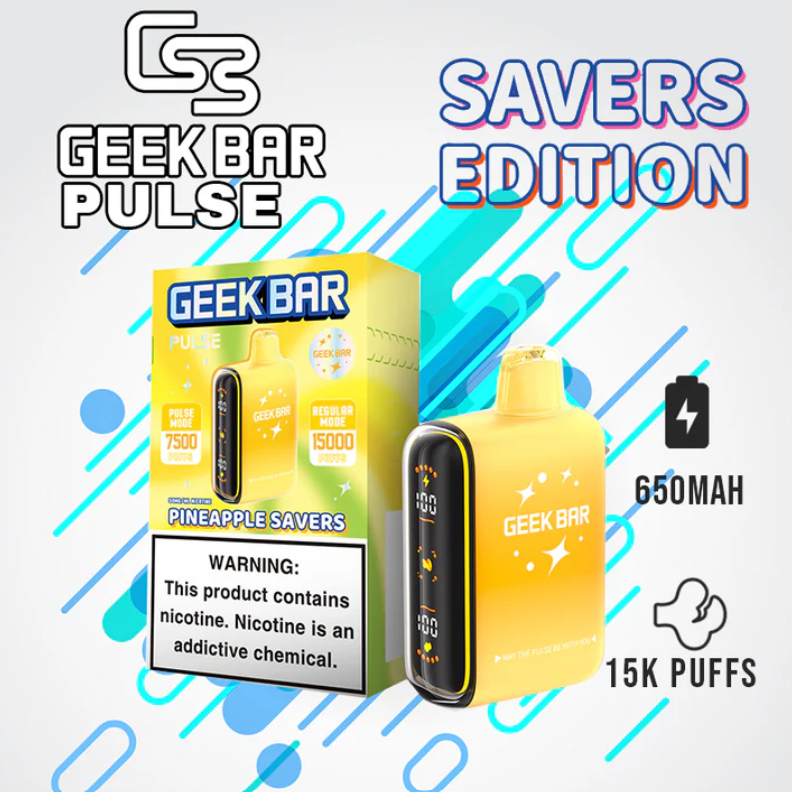 GEEK BAR 15000 PINEAPPLE SAVERS