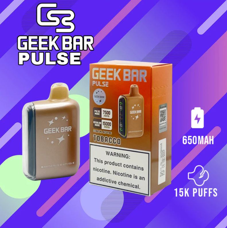 GEEK BAR 15000 TOBACCO
