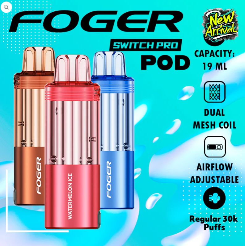 FOGER POD 30K BLUE RANCHER B-POP