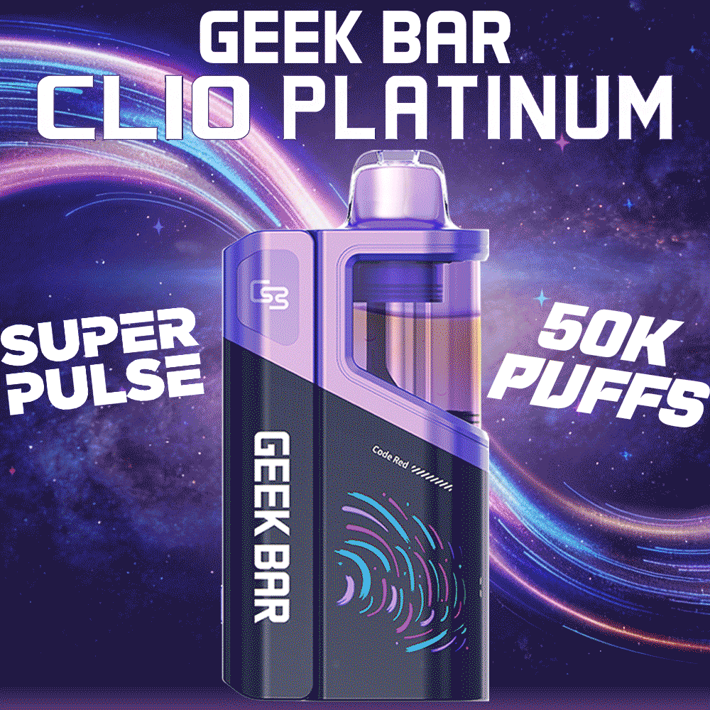 GEEK BAR 50K FULL KIT BLUE RAZZ ICE