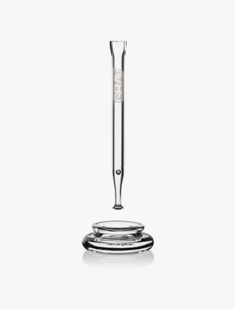 GRAV® Quartz Vape Straw w/ Dab Dish