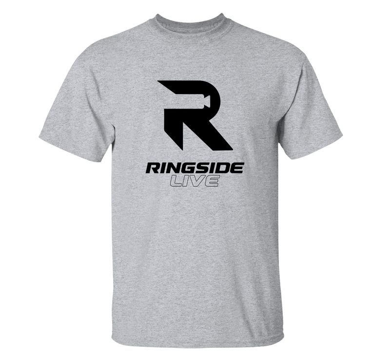 Ringside Live T-Shirt | Gray & Black Ringside Live T-Shirt | Gray & Black