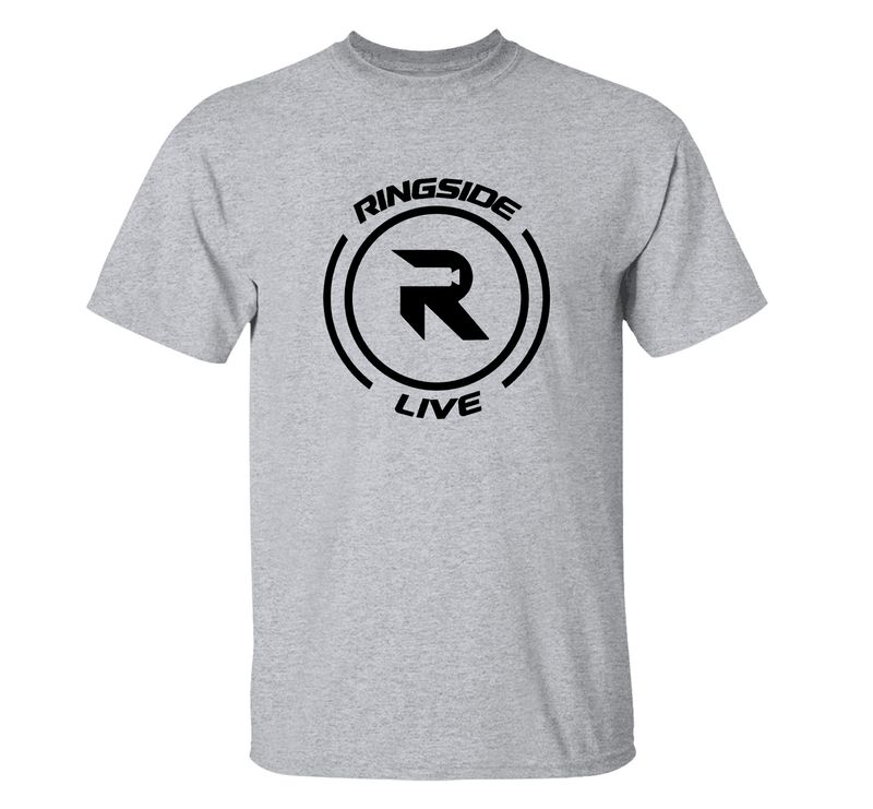 Ringside Live T-Shirt | Gray & Black Ringside Live T-Shirt | Gray & Black