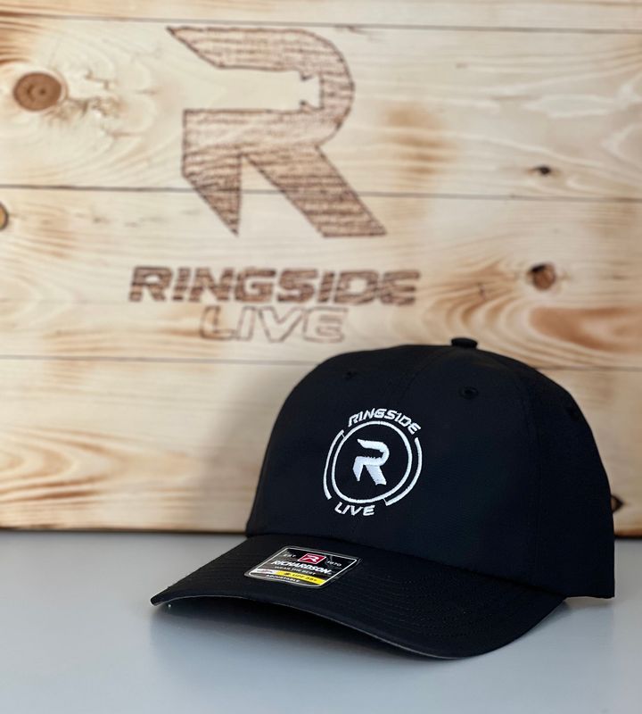 Richardson 220 - Ringside Live Black with White Stitching Richardson 220 - Ringside Live Black with White Stitching