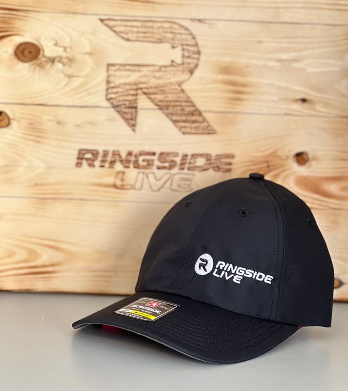 Richardson 220 - Ringside Live Black with White Stitching Richardson 220 - Ringside Live Black with White Stitching