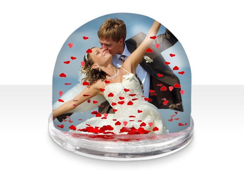 Heart Photo Globe