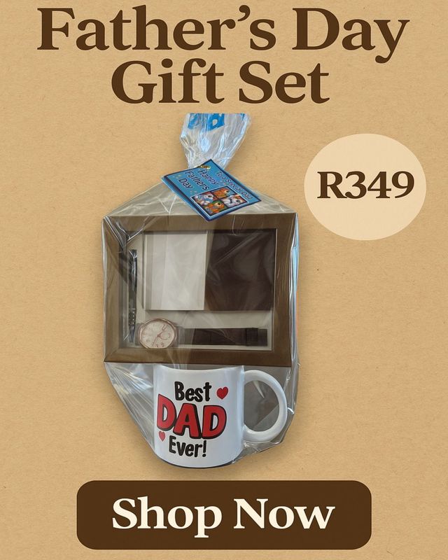 ​Father’s Day Mug, Wallet, Pen and Watch Gift Set– R349