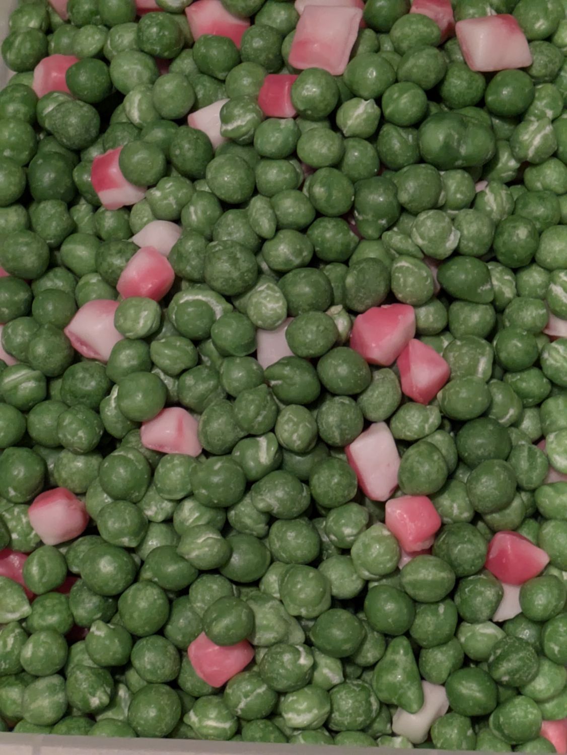 Petits pois au lard