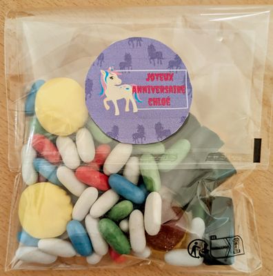 sachet confiserie personnalisé