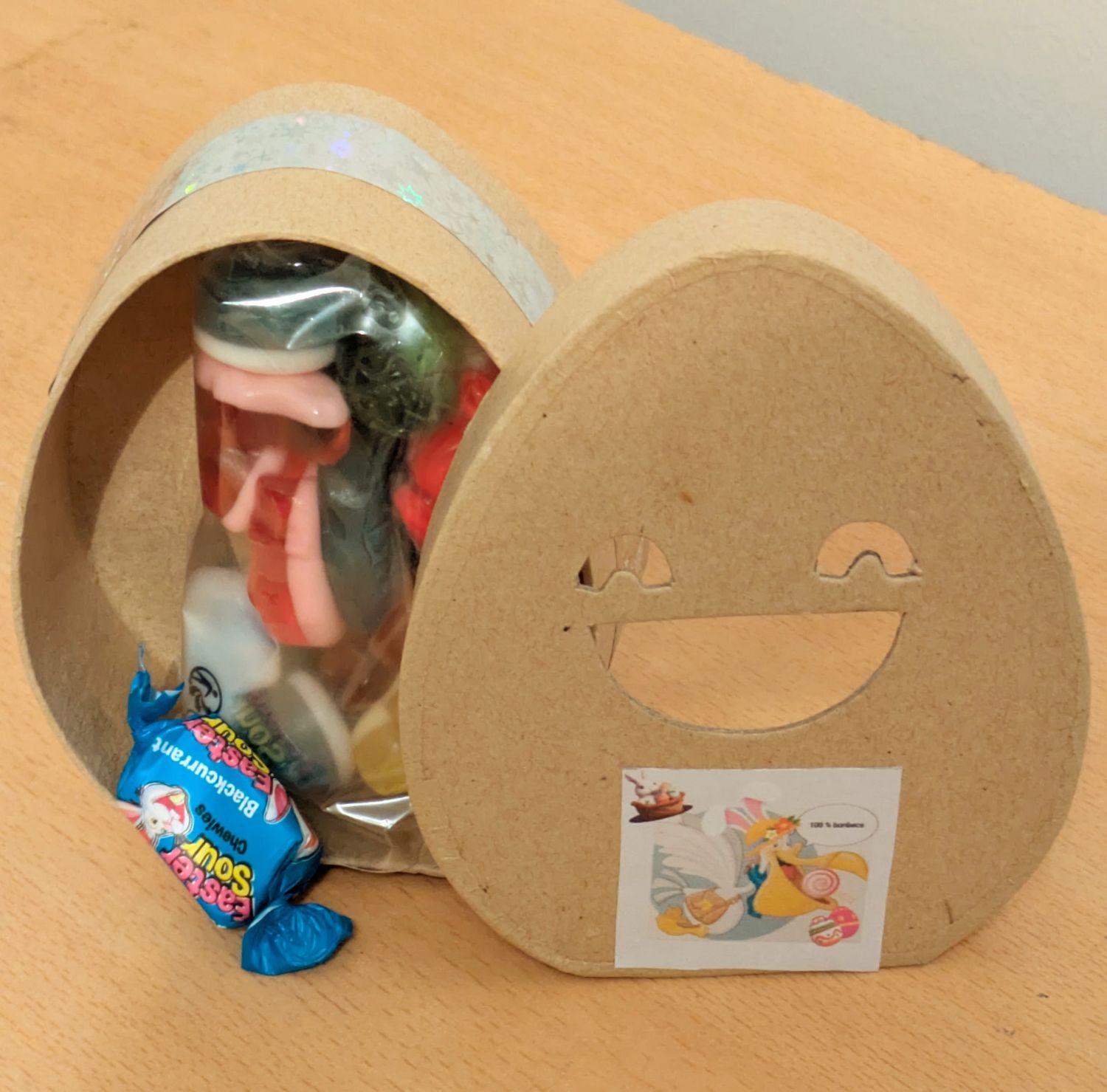 Oeufs déco pâques+confiseries