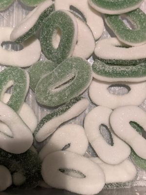 Anneaux sucrée goût pomme