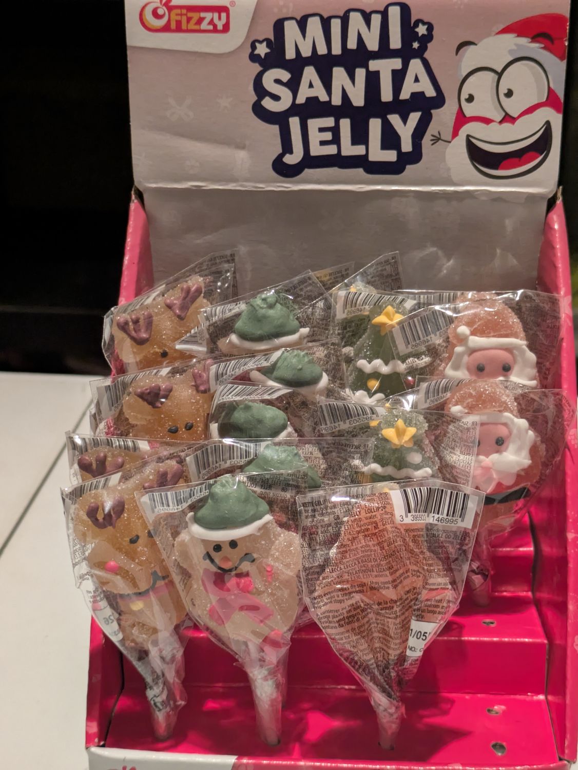 Sucette noël gelée