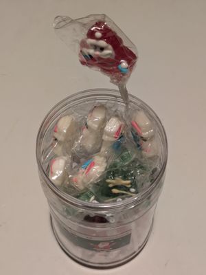 Sucette noël sans gluten