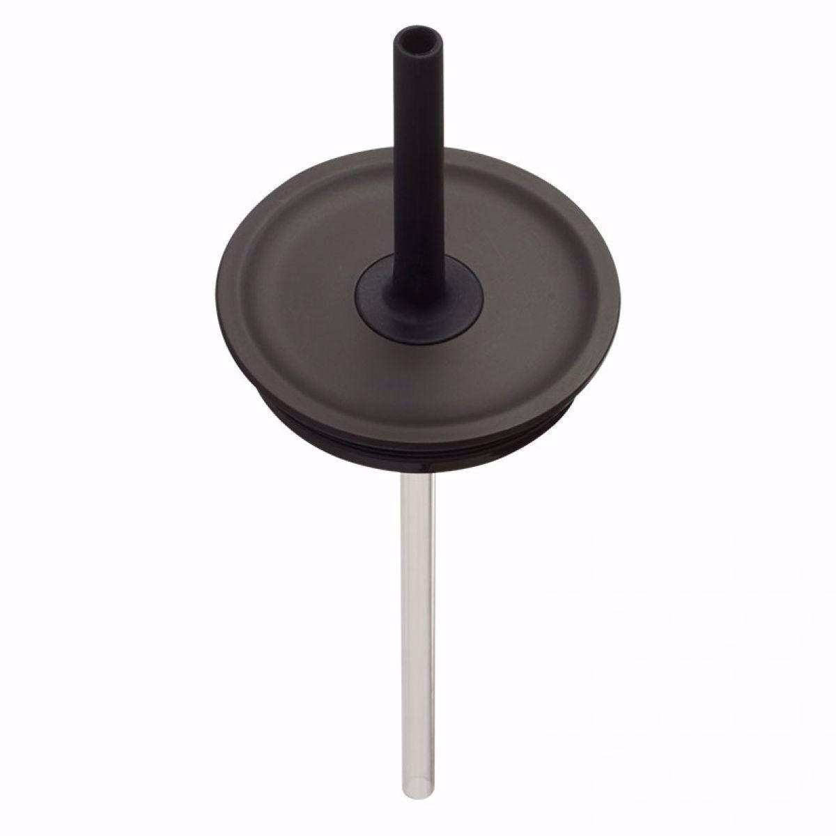 Hydro Flask Medium Press-In Straw Lid - Black