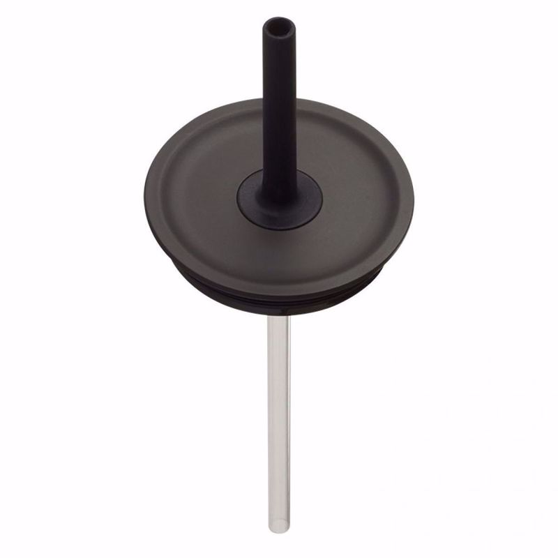 Hydro Flask Medium Press-In Straw Lid - Black