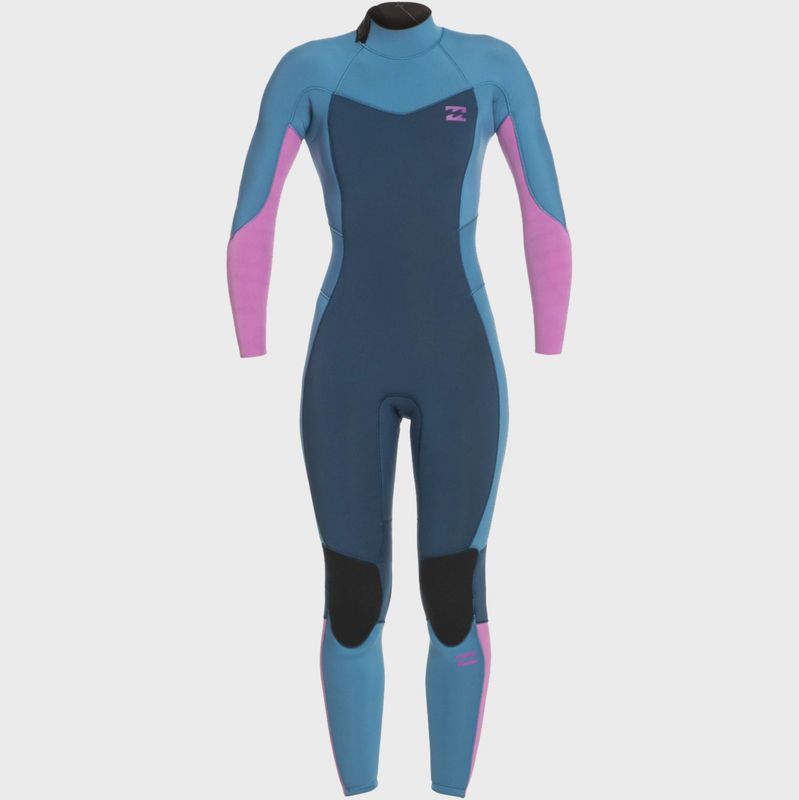 Billabong Girls Synergy 4/3 Back Zip Wetsuit - River