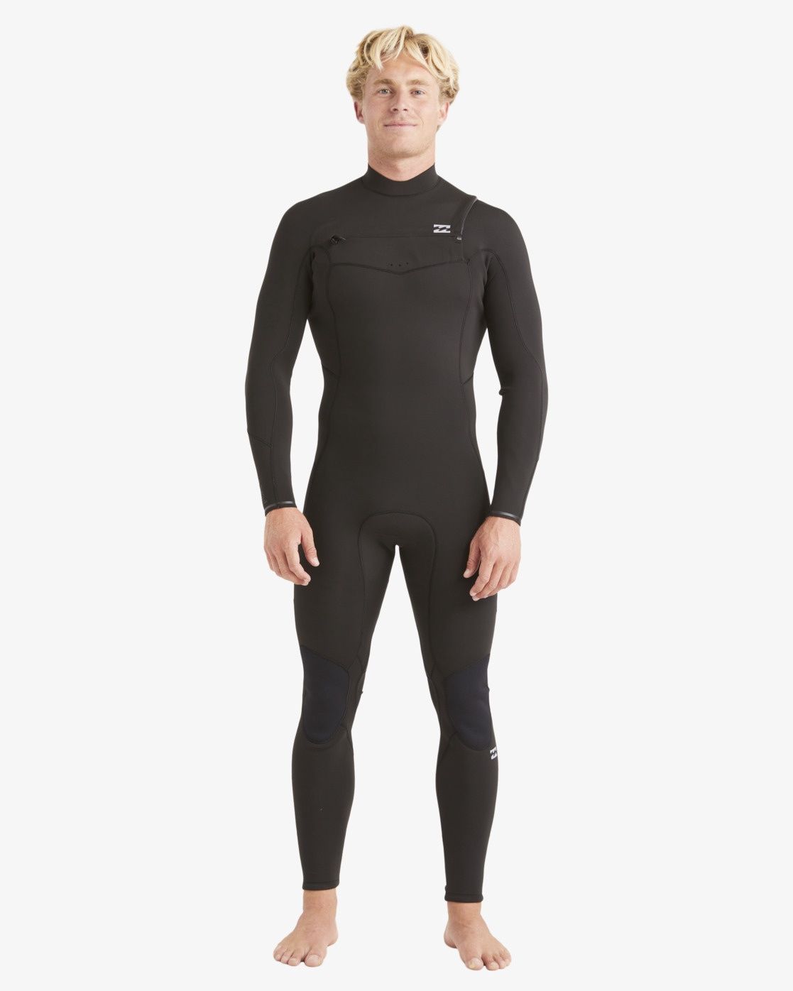 Billabong Mens Absolute 4/3 Chest Zip Wetsuit - Black, Size: L