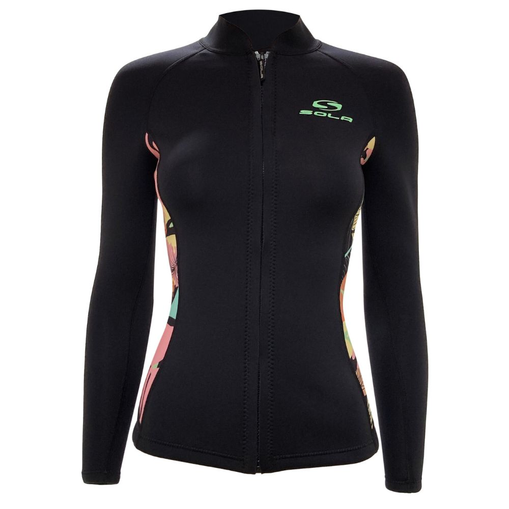 Sola Ladies Ignite Wetsuit Jacket 2mm, Size: Ladies 18