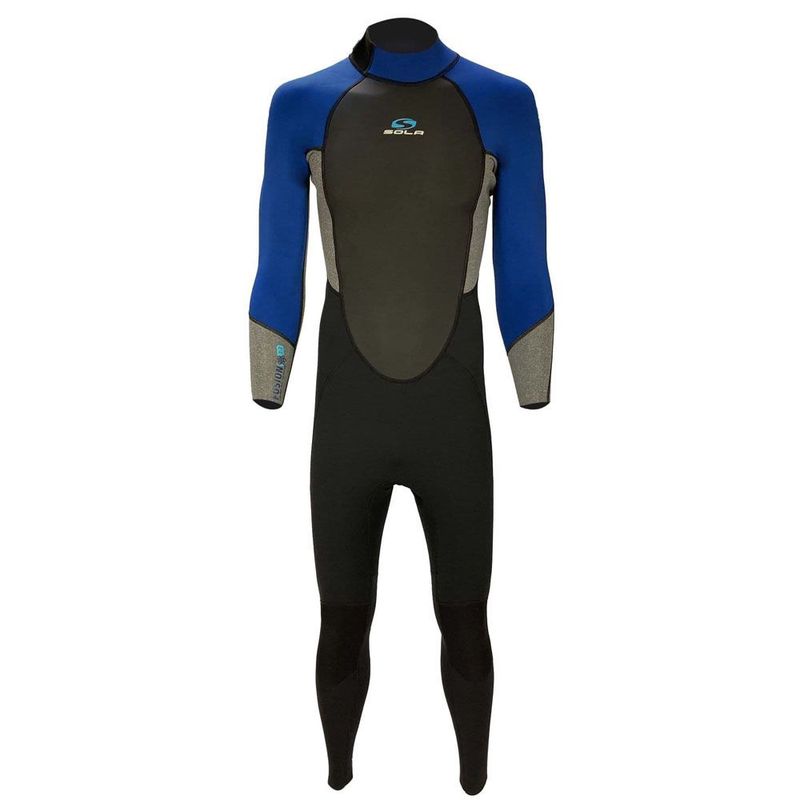 Sola Mens Fusion 3/2 Back Zip FL Wetsuit