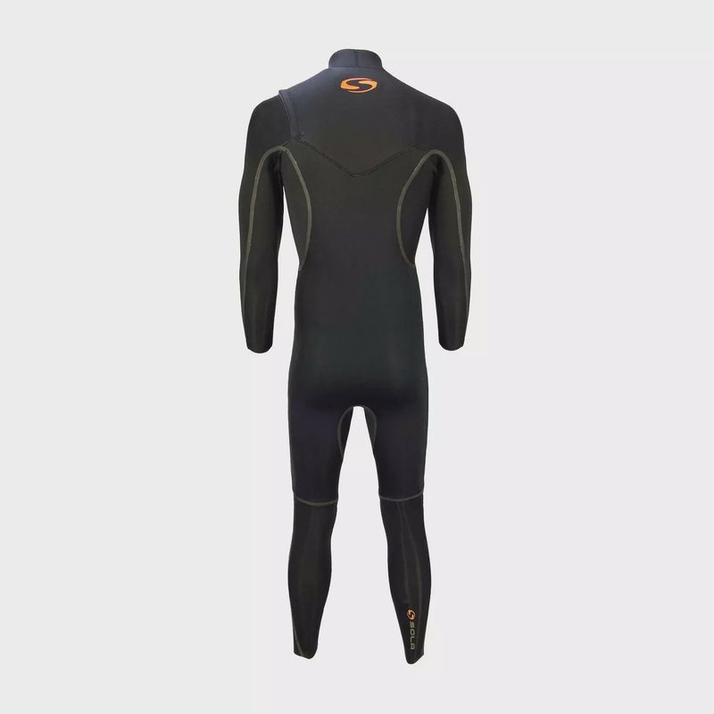 Sola Mens Inferno 5/4 Chest Zip Liquid Sealed Wetsuit
