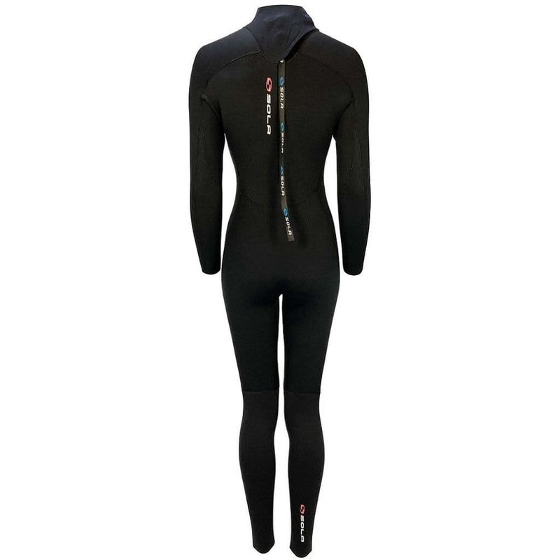 Sola Womens Star 5/4 Back Zip Wetsuit