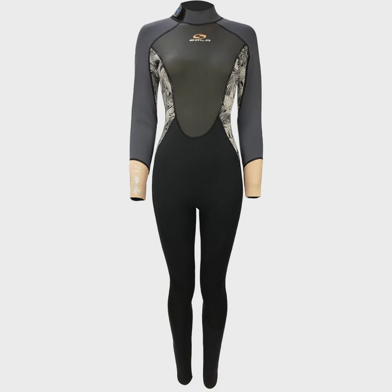 Sola Womens Ignite 3/2 Back Zip FL Wetsuit