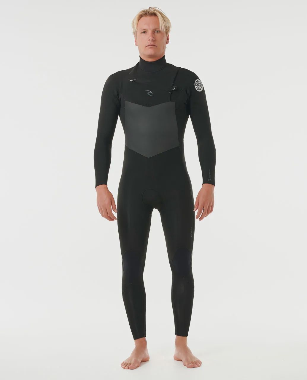 Rip Curl Mens Dawn Patrol 5/3 Chest Zip Wetsuit, Size: S