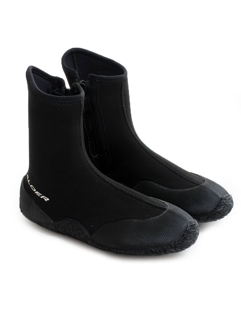 Alder Junior Edge Zip 5mm Wetsuit Boots, Size: UK 4